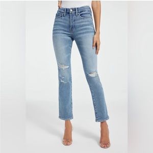 NWT Good American High Rise Vintage Inspired Jeans